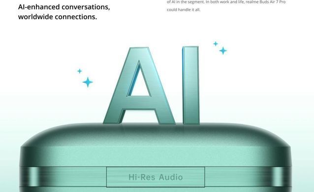 Realme Buds Air 7 Pro (Green)