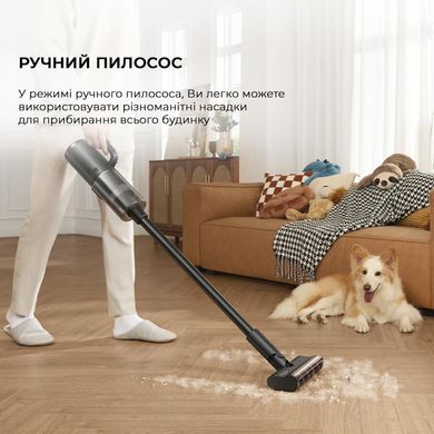 Моющий вертикальный+ручной пылесос (2в1) - Dreame H-12 Dual Wet and Dry Vacuum (Black) EU Global