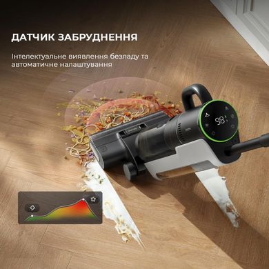 Моющий вертикальный+ручной пылесос (2в1) - Dreame H-12 Dual Wet and Dry Vacuum (Black) EU Global