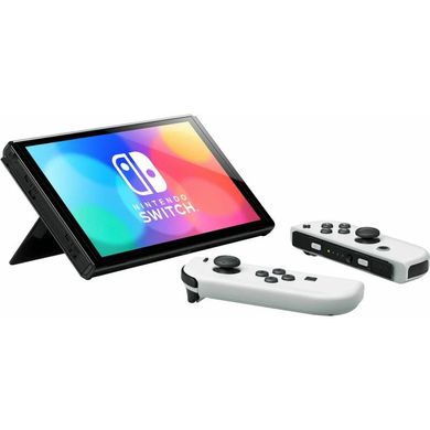 Портативна ігрова приставка Nintendo Switch OLED with Joy-Con (White)