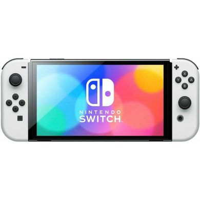 Портативная игровая приставка Nintendo Switch OLED with Joy-Con (White)