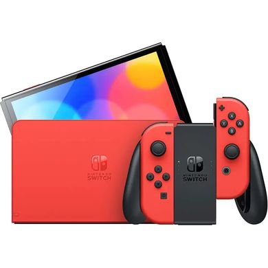 Портативная игровая приставка - Nintendo Switch OLED Model Mario Red Edition