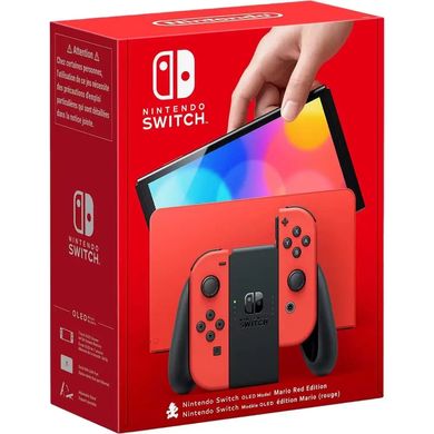 Портативна ігрова приставка - Nintendo Switch OLED Model Mario Red Edition