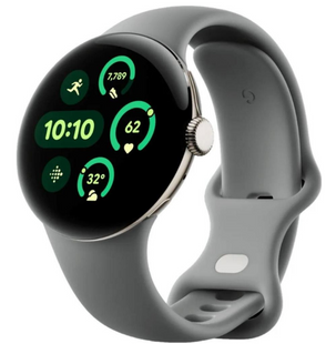 Google Pixel Watch 2 Champagne Gold Aluminum Case Hazel Active Band уценка новые не вкл