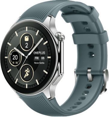 Cмарт-Годинник - OnePlus Watch 2 OPWWE231 (Radiant Steel)